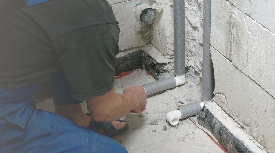 Local tankless water heater installation in Worthington, MA